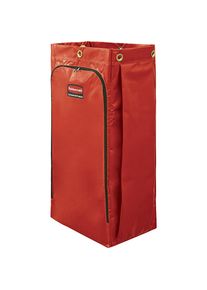 Rubbermaid Gerecyclede zak, inhoud 128 l, met universeel symbool, rood