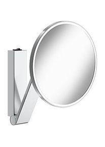 KEUCO iLook_move Kosmetikspiegel 17612179004 Aluminium-finish, Wandmodell, beleuchtet, Ø 212 mm