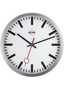 Orologio a muro in alluminio levigato - kaiserkraft