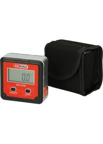 KS Tools Digitale inclinometer, resolutie = ±0,1°, magnetische sokkel
