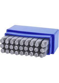 KS Tools Letter-reliëfstempel-set, 27 delen, A - Z