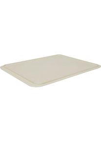 Deksel voor stapelbakken, l x b = 400 x 300 mm, naturel