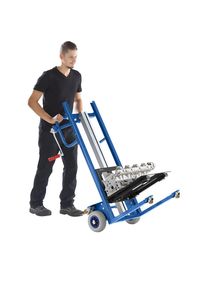 eurokraft pro Carro elevador, con plataforma, margen de elevación 80 - 945 mm