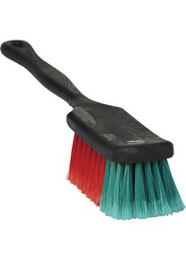 vikan Cepillo para coches con mango largo, 420 mm, blando, UE 5 unid., negro