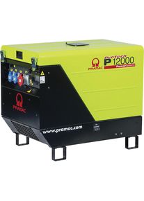 Stromerzeuger, P 12000 - AVR, Benzin, 230/400 V, E-Start, 3,6 / 9,5 kW PRAMAC
