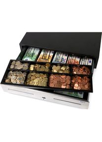 SAFESCAN Heavy-Duty-kassalade, SAFESCAN HD-4646S, 8 muntgeldvakken / 5 bankbiljetvakken