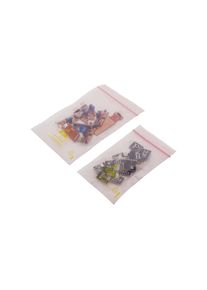 ratioform ESD-zak met drukstrip, materiaaldikte 60 μm, VE = 100 stuks, l x b = 120 x 80 mm, vanaf 80 VE