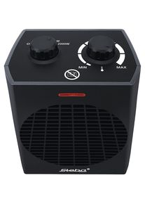 Ventilatorkachel, 1000/2000 W, l x b x h = 120 x 190 x 230 mm, vanaf 3 stuks