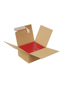 ratioform Ordnerdoos, voor 2 - 3 ordners met zelfklevende sluiting, inwendige afmetingen 330 x 290 x 148 mm, vanaf 100 stuks