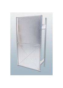 eurokraft pro Achterwand, verzinkt, voor hoogte 2500 mm, voor breedte 1000 mm