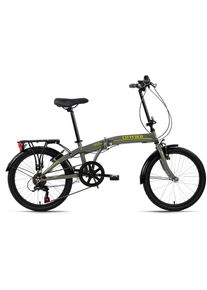 KS-Cycling Ks Cycling Faltrad »Cityfold«, 6 Gang, Shimano, Tourney Schaltwerk, Kettenschaltung grau, Größe 27 cm - 20 Zoll (50,80 cm),...