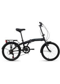 KS-Cycling Ks Cycling Faltrad »Cityfold«, 6 Gang, Shimano, Tourney Schaltwerk, Kettenschaltung grau, Größe 27 cm - 20 Zoll (50,80 cm),...