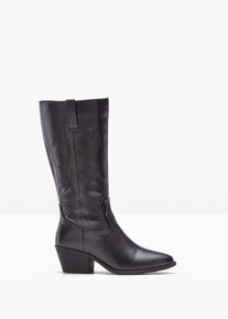 bonprix Femei Cizme cowboy negru 41