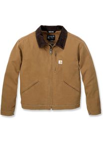 Carhartt Rugged Flex Canvas Detroit, textieljas dames , kleur: lichtbruin , maat: S