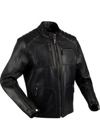 Segura Lewis, leather jacket waterproof , color: Black , size: S