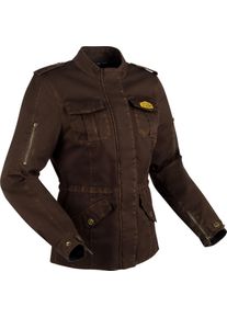 Segura Tabata, casaco t&ecirc;xtil imperme&aacute;vel para mulher , cor: Castanho Escuro , tamanho: T0