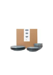 Broste Copenhagen - Nordic Dinner Set, Stoneware - Sea