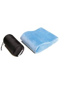 Cocoon Memory Foam Pillow Pillow (31 x 26 x 10 cm, blue)