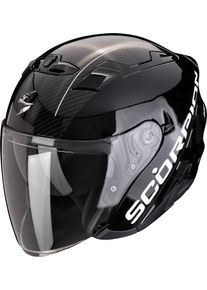 Scorpion EXO-230 QR, open face helmet , color: Black/Silver , size: S