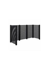 Plus Tokyo Mülltonnenverkleidung schwarz 281 cm K2025