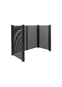 Plus Tokyo Mülltonnenverkleidung schwarz 194 cm K2025