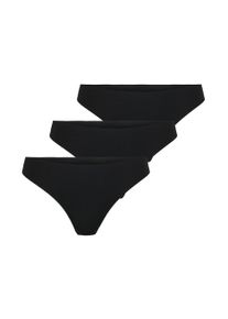 Only String »ONLTRACY INVISIBLE 3-PACK RIB THONG«, (Set, 3 St.)