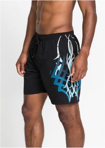 bonprix Férfi fürdőnadrág fekete 10 (4XL)