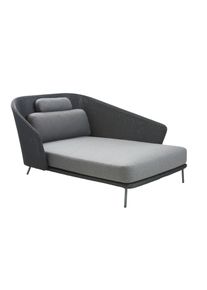Mega Outdoor Daybed Dossier gauche Cane-Line