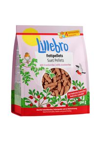 500g Pellet di grasso con mirtilli rossi Lillebro mangime per uccelli