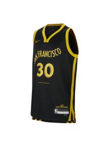Maillot Nike Dri-FIT NBA Swingman Stephen Curry Golden State Warriors 2023/24 City Edition pour ado - Noir