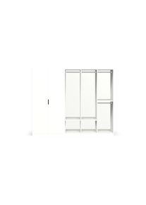 Pickawood Armoire de dressing sur mesure Mélaminé premium