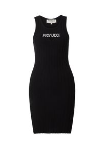 Fiorucci Dames Gebreide jurk 'Angolo' grijs / zwart L
