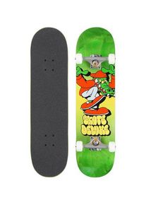 skatedeluxe Croc 8.375" Complete-Skateboard green