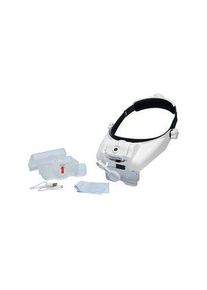 Shesto Lightcraft Headset med LED-forstørrelsesglass med Bi-Plate-forstørrelse og lupe, Oppladbart Batteri - LC1769USB
