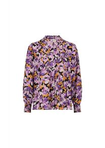 Fabienne Chapot Dames Blouse lila / oranje / pink / zwart / wit XS