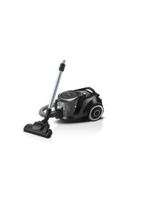 Bosch BGC41XSIL Serie 6 Beutelloser Staubsauger, 700 W, UltraAllergy Hygienefilter, Schwarz