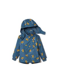 Tchibo - Kinder-Regenjacke - Unisex - Gr. 122/128 - blau/print