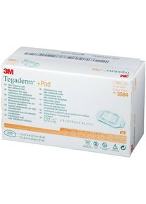 3M Tegaderm + Pad Transparant Filmverband met Absorberend Kompres 6cmx10cm