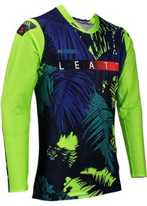 Leatt 5.5 UltraWeld S24 Jungle, jersey , color: Black/Green/Blue , size: S