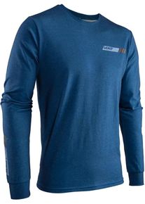 Leatt Core S24, sweat-shirt , couleur: Bleu , taille: S