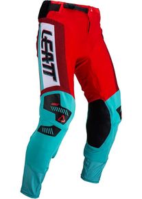Leatt 5.5 I.K.S S24 Fuel, textile pants , color: Red/Turquoise/White/Black , size: M