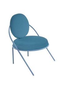 PAPERFLOW Sessel SATURNE blau Kunstleder