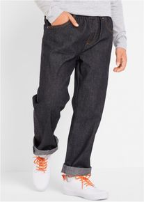 bonprix Pantalón holgado de niño (3 unidades) negro 128