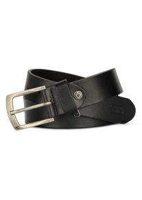 Camel Active Gürtel aus Glattleder, Schwarz, 120