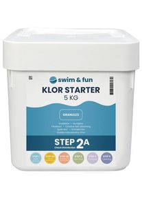Swim & Fun Swim & Fun Klor Starter - schnelllösliches Granulat, 5 kg