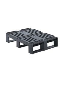 ratioform Semipalet de plástico, gris, a partir de 1 unid.