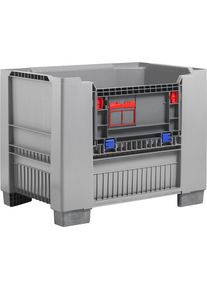 Cassa pallet KUBO con sportello laterale - kaiserkraft