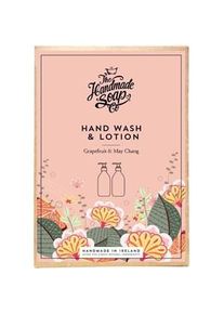 The Handmade Soap Collections Grapefruit & May Chang Handpflege Geschenkset Hand Wash 300 ml + Hand Lotion 300 ml