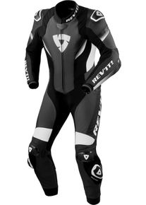 Revit Control, fato de couro 1pcs. perfurado , cor: Preto/Branco , tamanho: 56