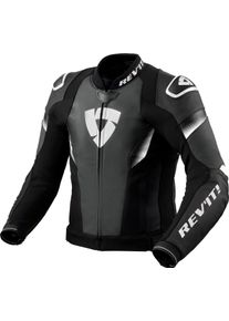 Revit Control, leather/textile jacket , color: Black/White , size: 52